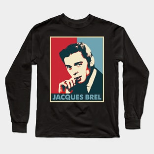 Jacques Brel Legend Long Sleeve T-Shirt